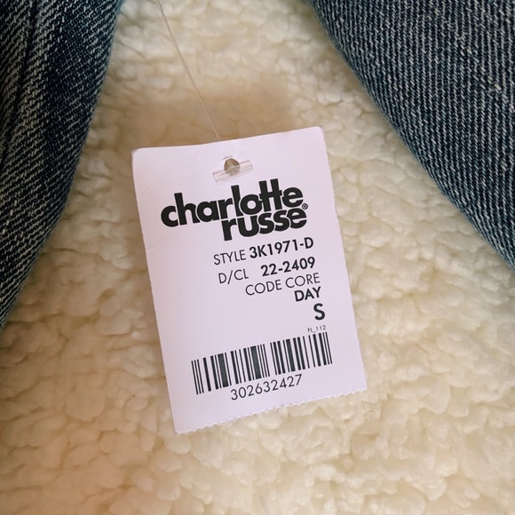 NEW distressed denim jacket - Picture 4 of 4